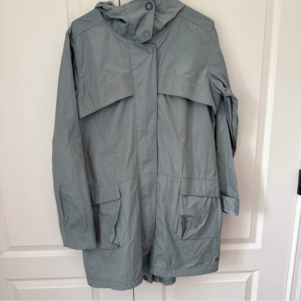 Columbia Omni-Shield Women’s Large Light Blue Jacket shell water resistant